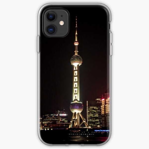 Oriental Pearl TV Tower. iPhone Soft Case