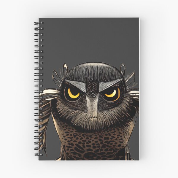 Item preview, powerful owl designed and sold by Chillapy.