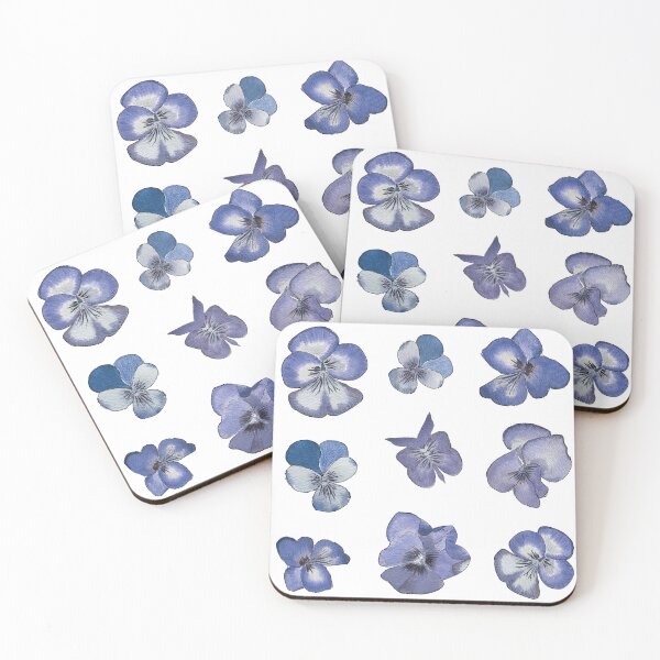 Item preview, Little Violet - Blue Flowers -- designed and sold by Pavnud.