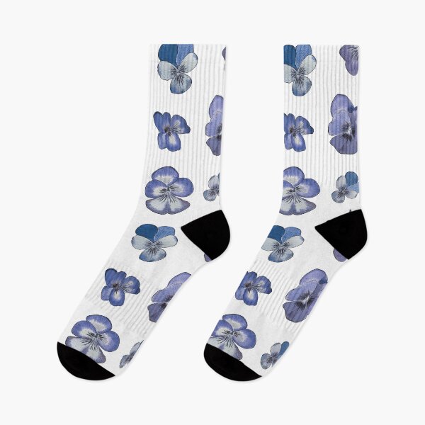 Item preview, Little Violet - Blue Flowers -- designed and sold by Pavnud.