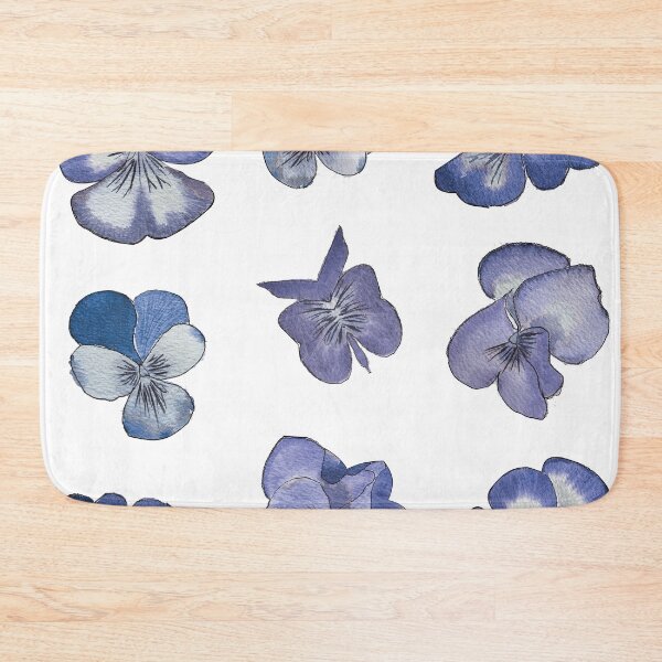 Item preview, Little Violet - Blue Flowers -- designed and sold by Pavnud.