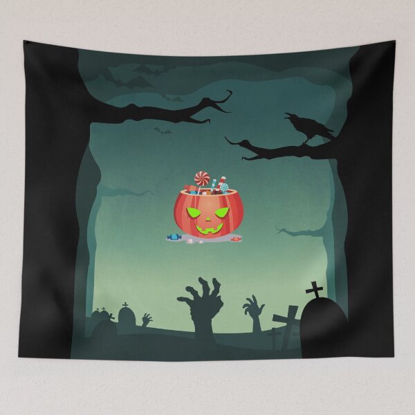 Item preview, Happy Halloween pumpkin designed and sold by Delpieroo.