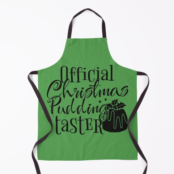 Item preview, Official Christmas Pudding Taster, Fun Slogan For All Christmas Pudding Tasters, Black Text designed and sold by TrulyEpoque.