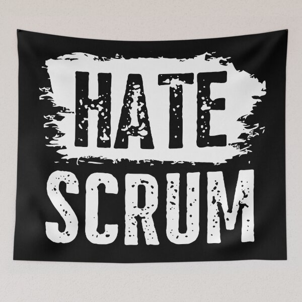 Item preview, Hate Scrum designed and sold by trendingatees.
