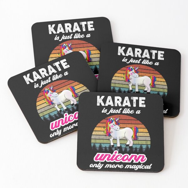 Item preview, Karate is Just Like A Unicorn... Only More Magical! Funny Karate Instructor Design For A Karate Lover designed and sold by TheKarateStore.