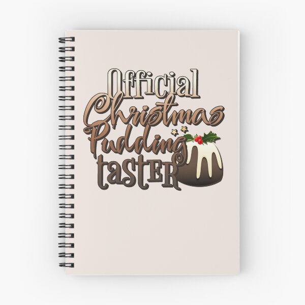 Item preview, Official Christmas Pudding Taster, Fun Slogan For All Christmas Pudding Tasters, Ombre Text designed and sold by TrulyEpoque.