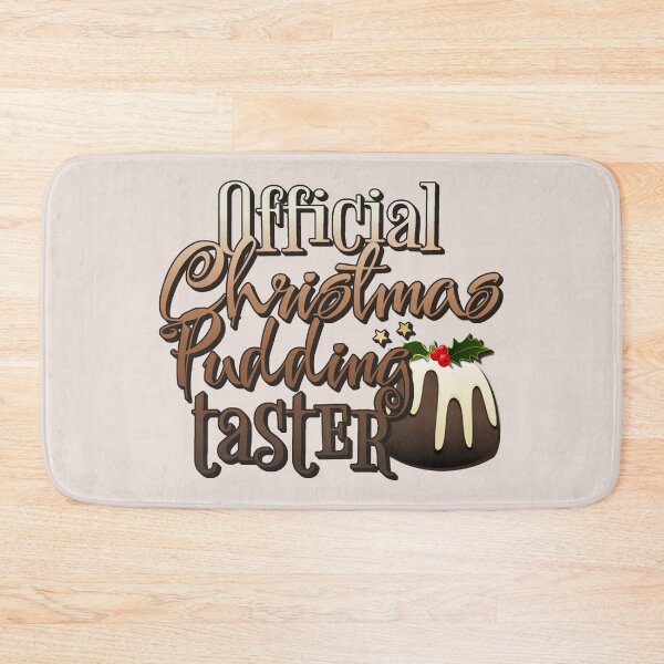 Item preview, Official Christmas Pudding Taster, Fun Slogan For All Christmas Pudding Tasters, Ombre Text designed and sold by TrulyEpoque.