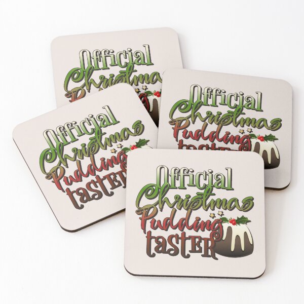 Item preview, Colourful Official Christmas Pudding Taster, Fun Slogan For All Christmas Pudding Tasters, Ombre Text designed and sold by TrulyEpoque.