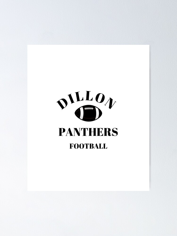 Dillon Panthers Football - vintage logo Poster for Sale by Primotees