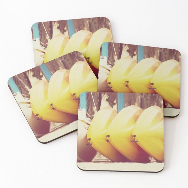Item preview, Vintage Nautical Beach Club with Colorful Kayaks - Summer Sports designed and sold by CarolinaReina.