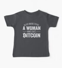 Frau Bitcoin Baby T-Shirt