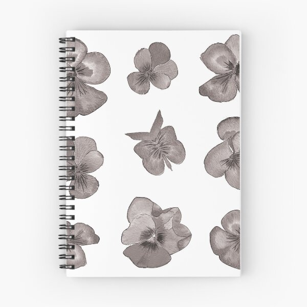 Item preview, Little Gray Flowers -- designed and sold by Pavnud.