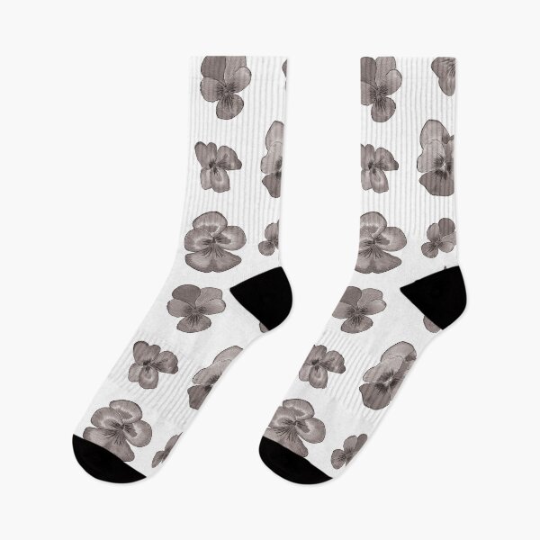 Item preview, Little Gray Flowers -- designed and sold by Pavnud.
