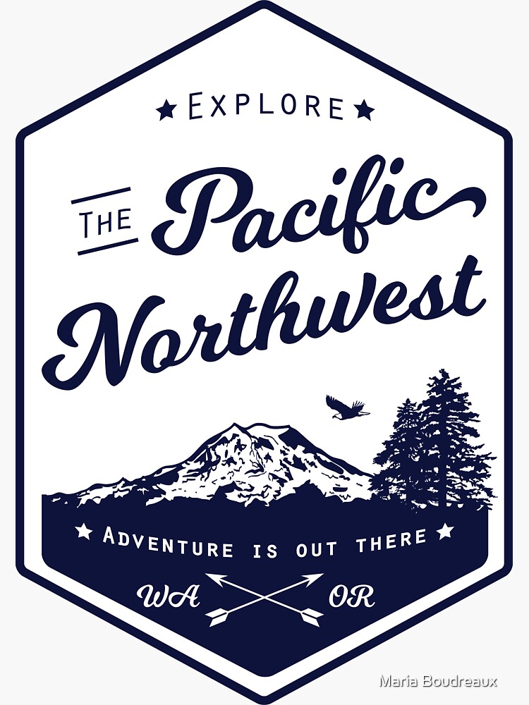 Explore the Pacific Northwest (outlined) by riabou