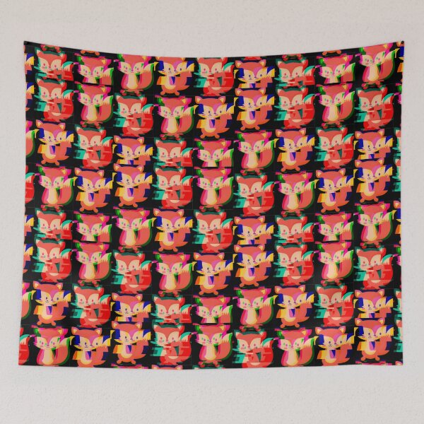 Item preview, Trippy Fox, Cute designed and sold by NinniSilver.