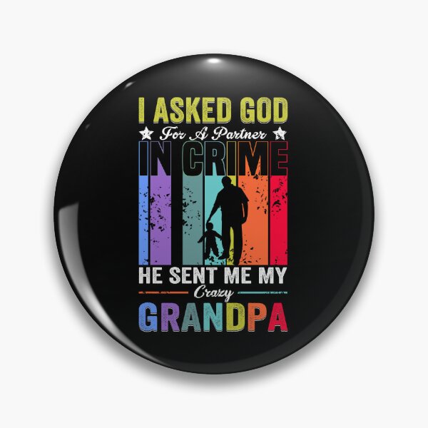 Item preview, I Asked God For A Partner In Crime designed and sold by ElzaMathurinppi.