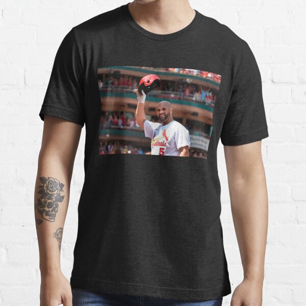  Albert Pujols Shirt (Cotton, Small, Heather Gray