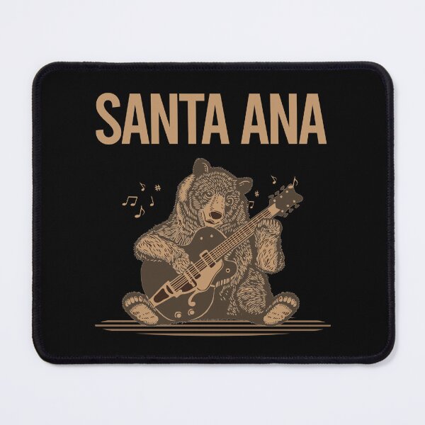Item preview, Bear With Guitar Santa Ana designed and sold by BloodMoneyTwit.