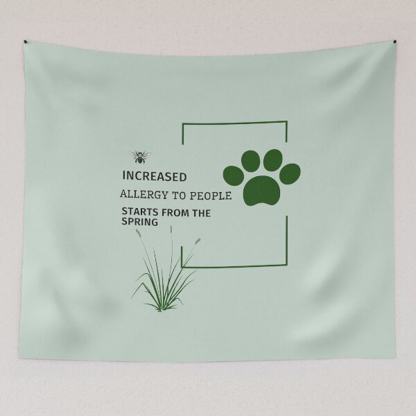 Item preview, Increased allergy to people starts from the spring. designed and sold by sarantis.