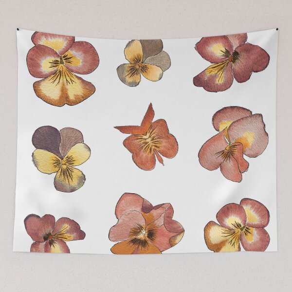 Item preview, Little Watercolor Orange Flowers designed and sold by Pavnud.