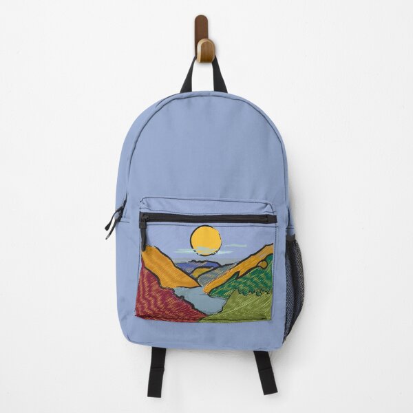 Item preview, Riverside landscape in autumn designed and sold by Emi Yañez.