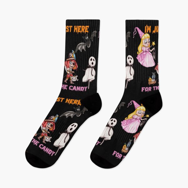 Item preview, i'm just here for the candy kids t-shirt designed and sold by netdota.