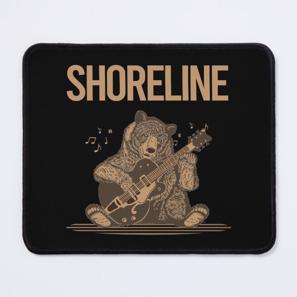 Item preview, Bear With Guitar Shoreline designed and sold by BloodMoneyTwit.