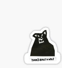 There's Really A Wolf - Russ Sticker
