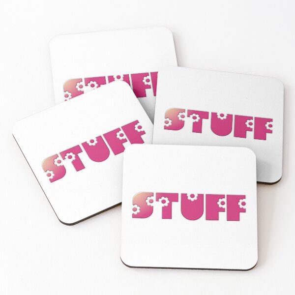 Item preview, "Stuff" Flowery Text- t-shirt etc. designed and sold by timothybeighton.