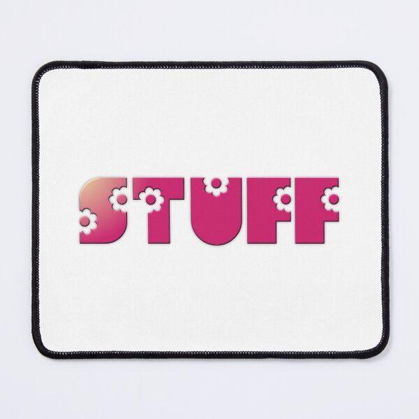 Item preview, "Stuff" Flowery Text- t-shirt etc. designed and sold by timothybeighton.