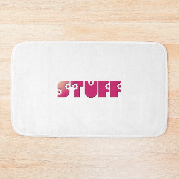 Item preview, "Stuff" Flowery Text- t-shirt etc. designed and sold by timothybeighton.