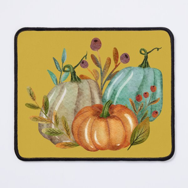 Item preview, Adobe Gold Pastel Watercolor Pumpkin Cozy Fall Farmhouse Vibes designed and sold by AppareIIndustry.