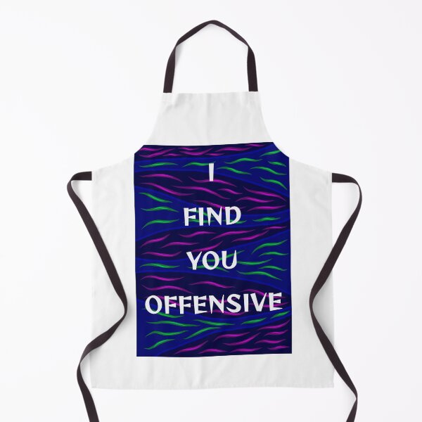 Item preview, Copy of Radical Feminist Humanist Quote - I Find You Offensive designed and sold by LethalPixieDust.