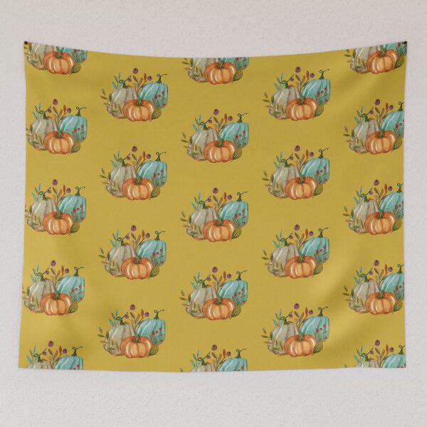 Item preview, Adobe Gold Pastel Watercolor Pumpkin Cozy Fall Farmhouse Vibes designed and sold by AppareIIndustry.