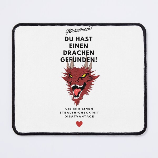 Item preview, You found a dragon! - Stealth check with disadvantage please <3 (German version) designed and sold by Ericnaitor.
