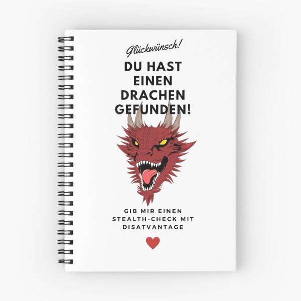 Item preview, You found a dragon! - Stealth check with disadvantage please <3 (German version) designed and sold by Ericnaitor.