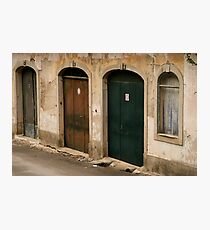 Sintra doors Photographic Print