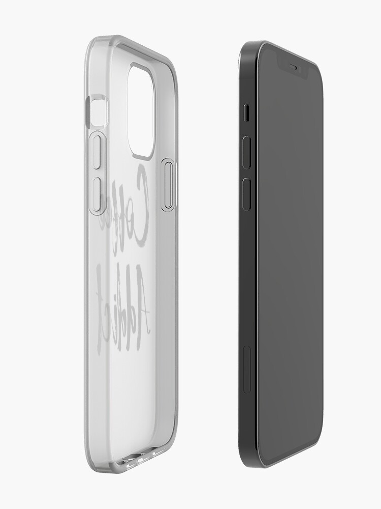 Alternate view of Coffee Addict iPhone Case & Cover