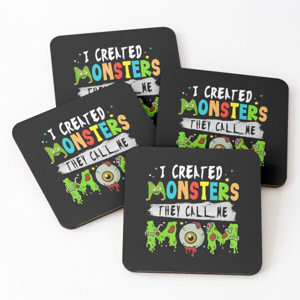 Item preview, I Created Monsters They Call Me Mom Mother Halloween designed and sold by ElzaMathurinppi.