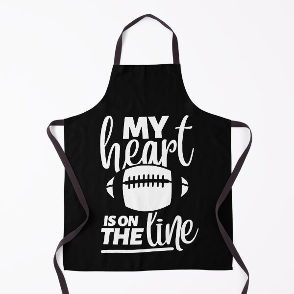 Item preview, My Heart Is On The Line Football Offensive Lineman designed and sold by AdelDa19.