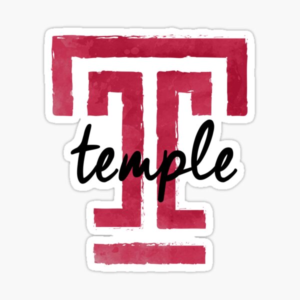 Temple University Sticker