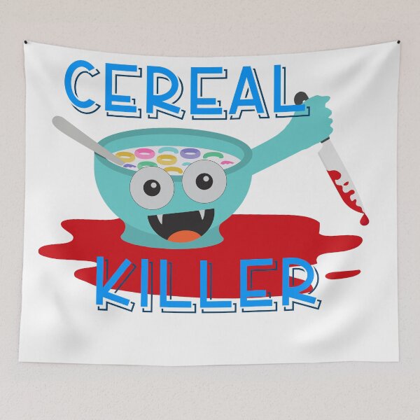 Item preview, Cereal Killer - Funny Halloween designed and sold by hijackhippo.