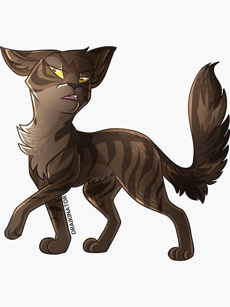 Warrior Cats Ravenpaw Sticker for Sale by Keef-Korner