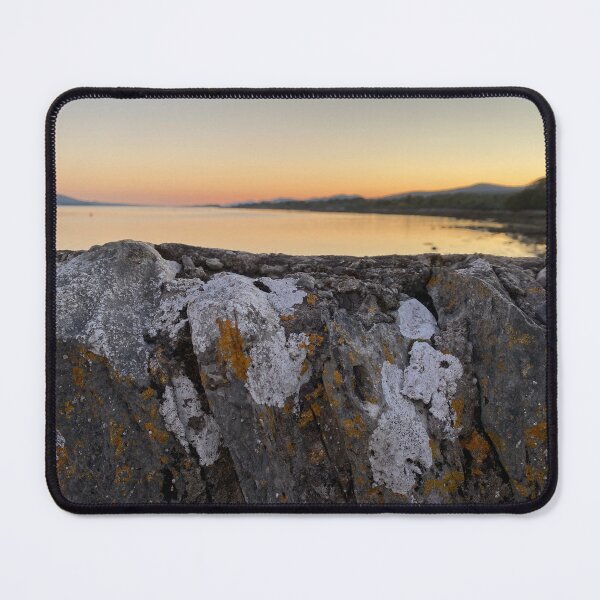 Item preview, Yellow and White Lichen on Stone Pier designed and sold by Sinemathk.