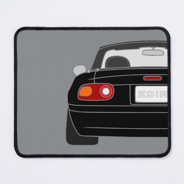 Item preview, Mazda Miata MX-5 rearview black color designed and sold by EdimDesign.