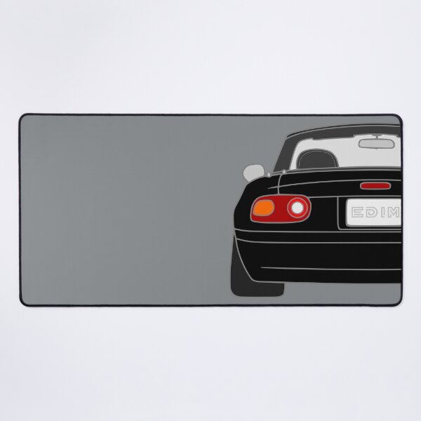 Item preview, Mazda Miata MX-5 rearview black color designed and sold by EdimDesign.