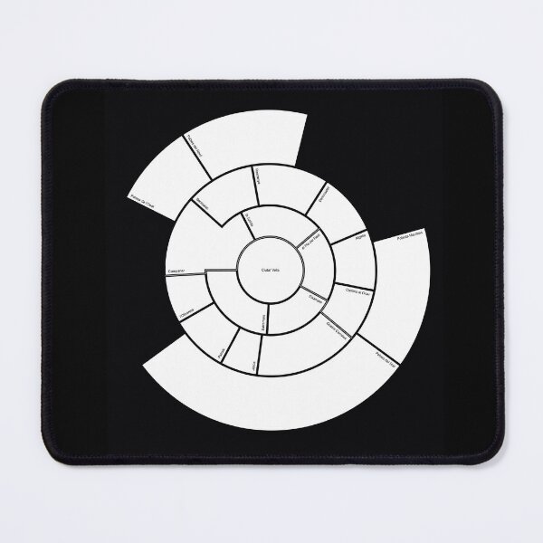 Item preview, Circular map of Valencia designed and sold by SimonVjay.