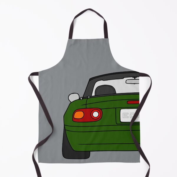 Item preview, Mazda Miata MX-5 rearview green color designed and sold by EdimDesign.