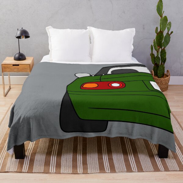 Item preview, Mazda Miata MX-5 rearview green color designed and sold by EdimDesign.