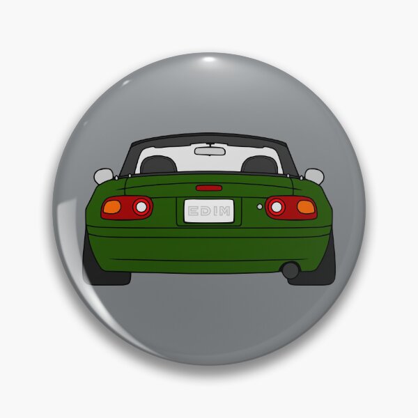 Item preview, Mazda Miata MX5 NA rear green color designed and sold by EdimDesign.
